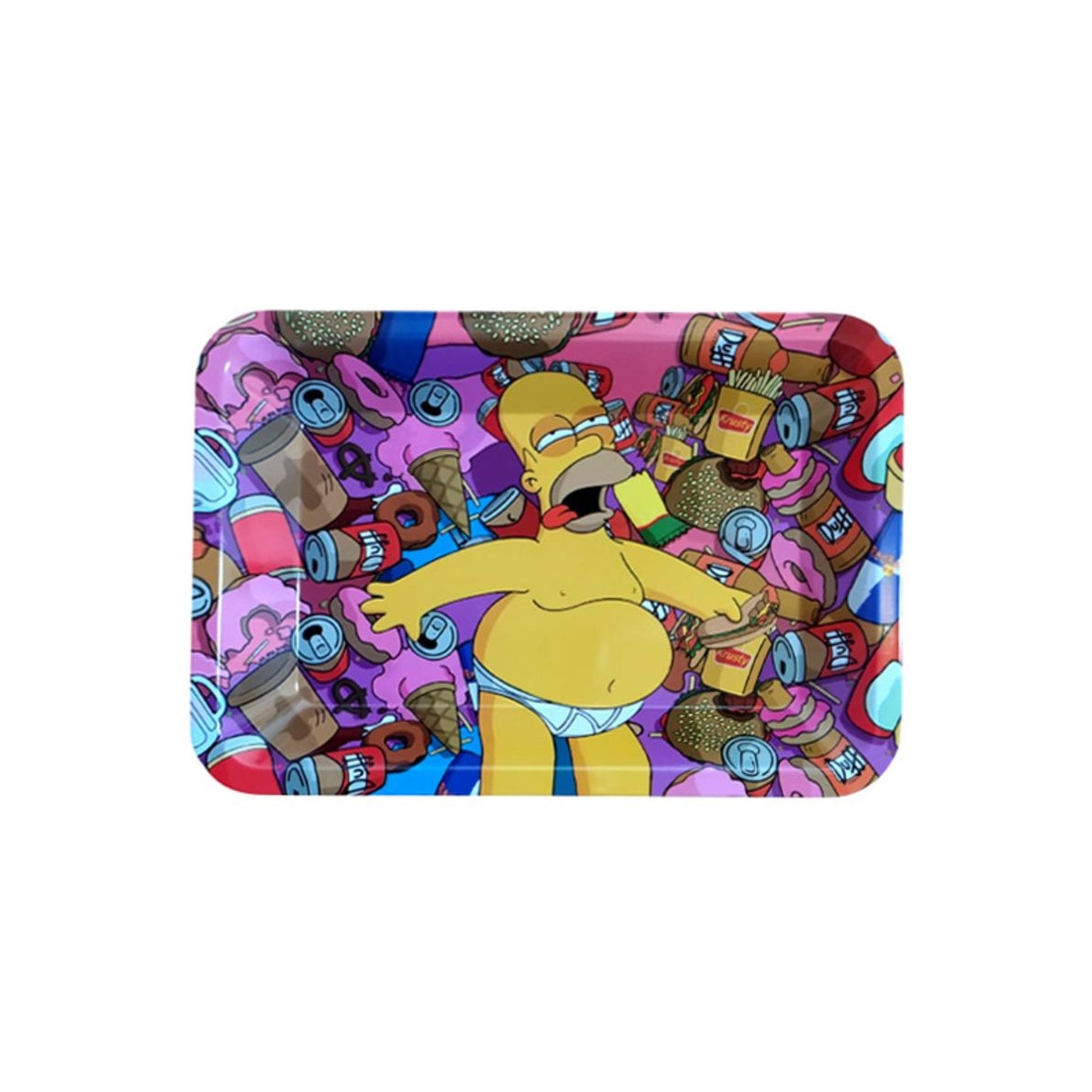 Petit plateau en métal - Oasis Homer (18x12,5) — Petit en métal