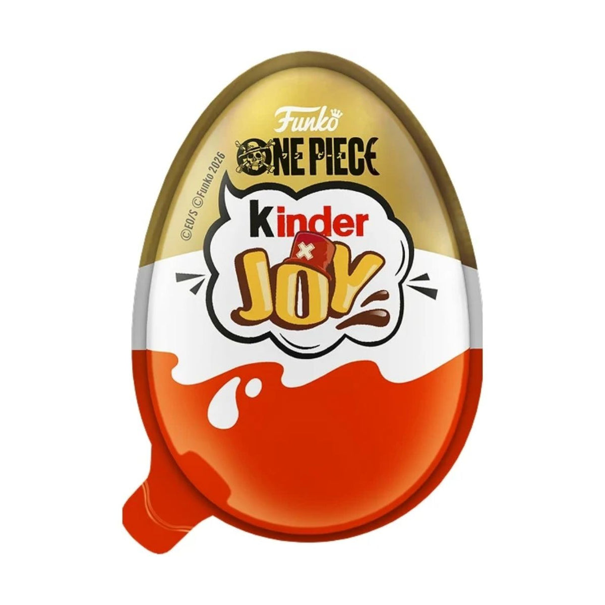 Kinder Joy 20g - Chocolat gourmand Kinder avec jouet surprise inclus, emballage bleu et rouge
