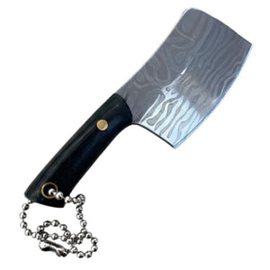 Coupe-hash de poche 55 mm couteau de boucher noir - accessoire CBD