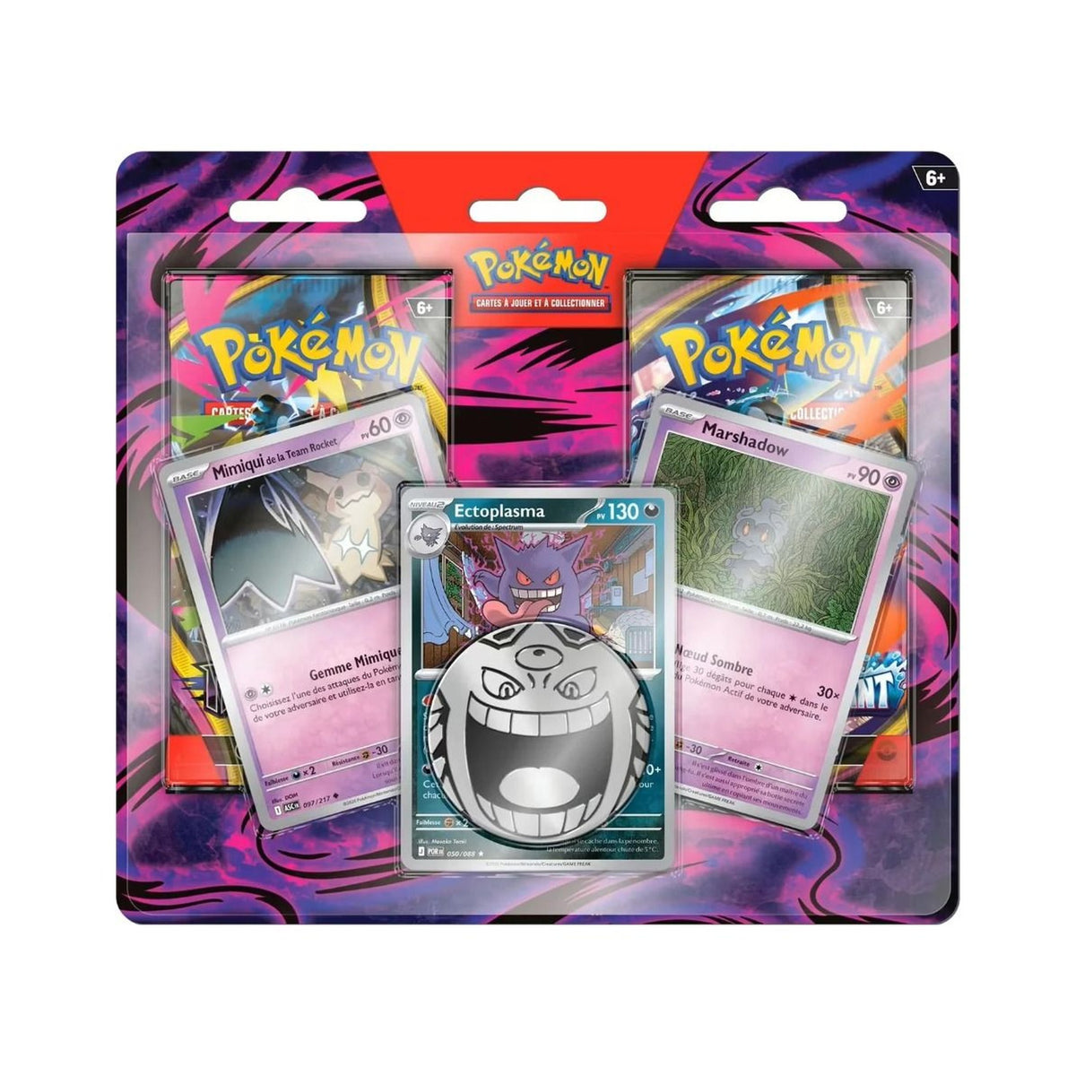 Pokémon - Pack promotionnel de 2 boosters Ectoplasma - FR Pokémon — Blisters & packs