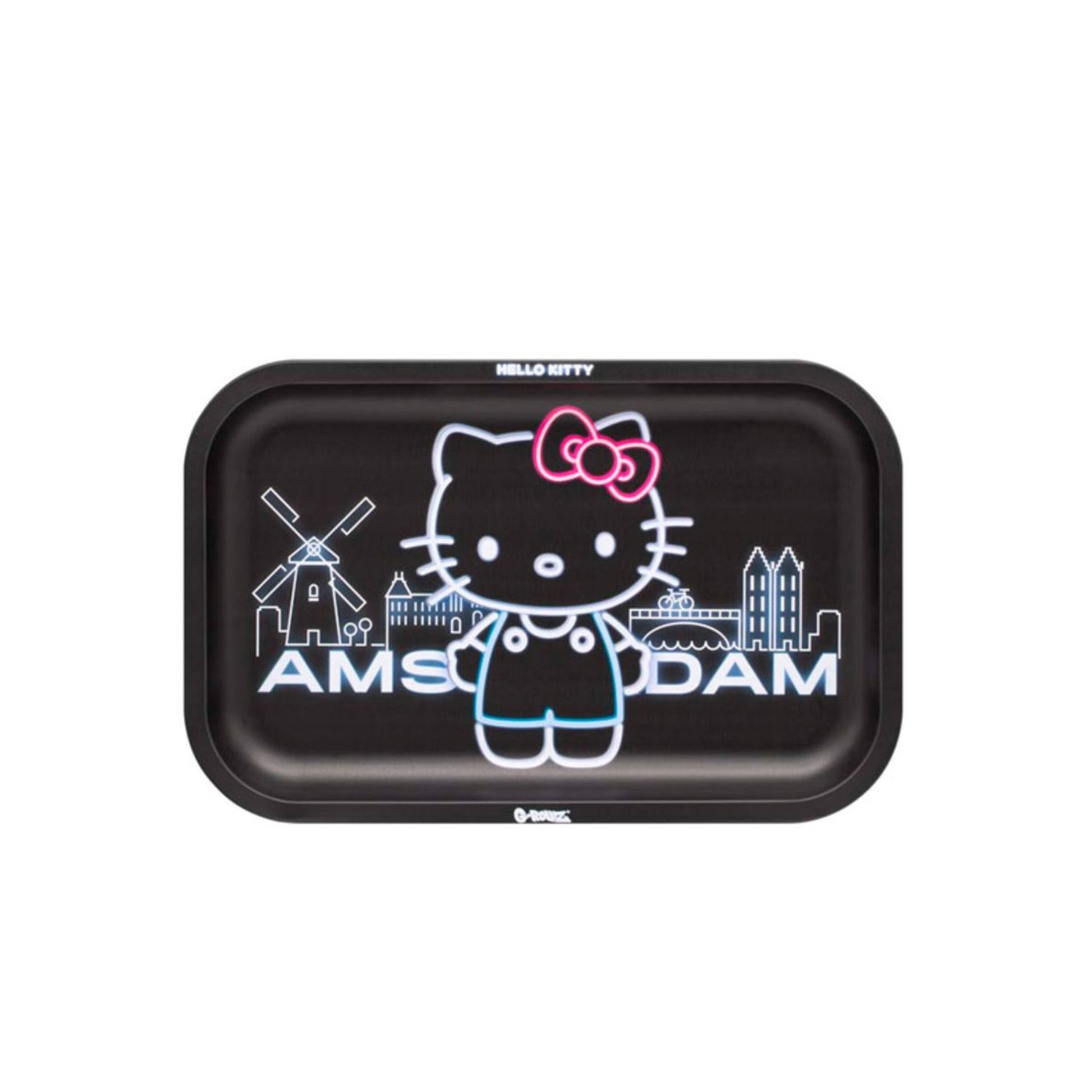 Grand plateau en métal - G-Rollz Hello Kitty Neon (27x16) Divers — Grand en métal
