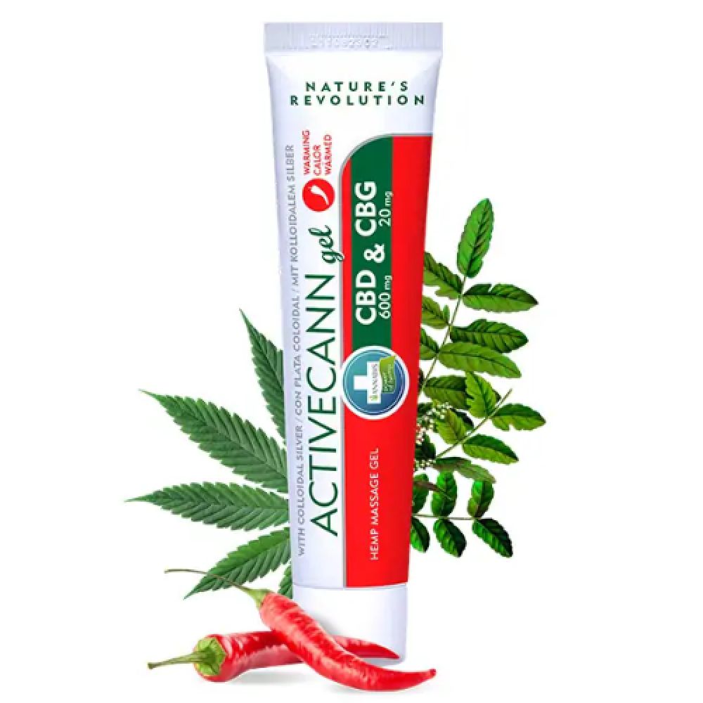 ACTIVECANN Gel warming CBD + CBG - 75ml