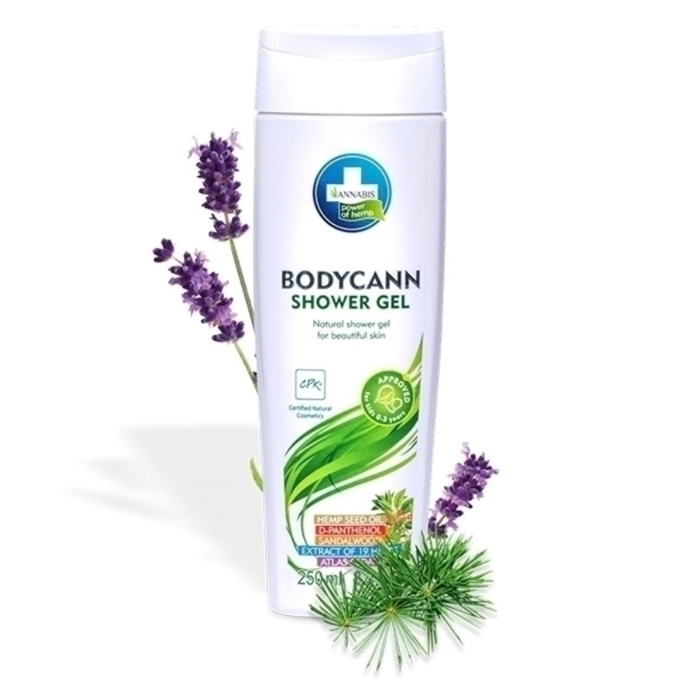 BODYCANN - Gel douche naturel 250 ml