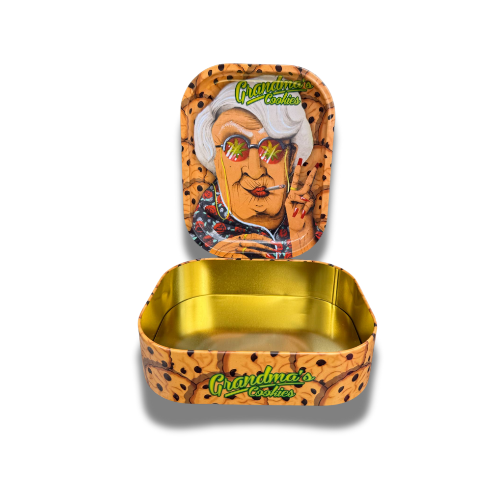 Boîte en métal - Granny's Cookies (18x14cm)