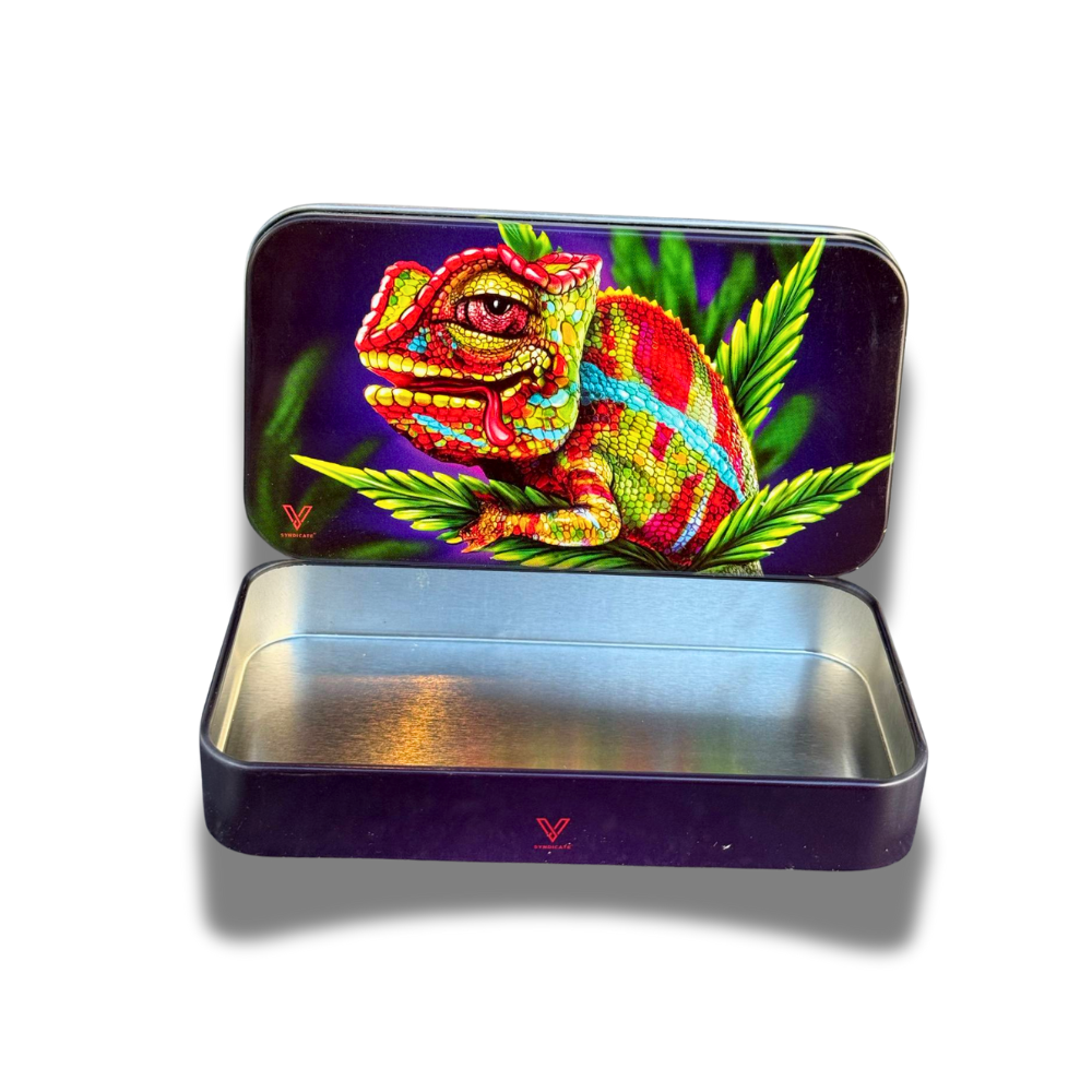 Boîte en métal Chameleon (12x6,5cm)