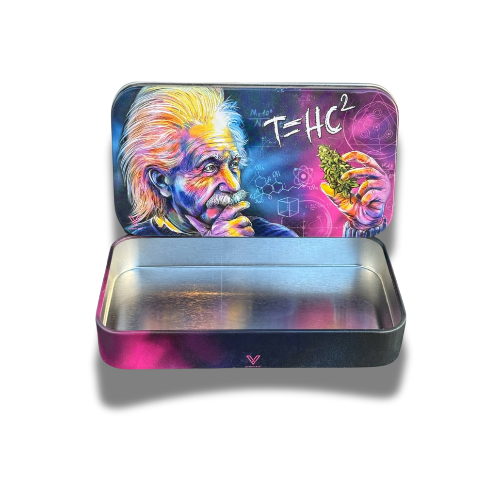Boîte en métal Einstein (12x6,5cm)