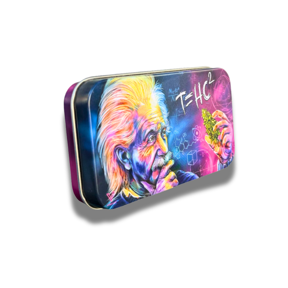 Boîte en métal Einstein (12x6,5cm)