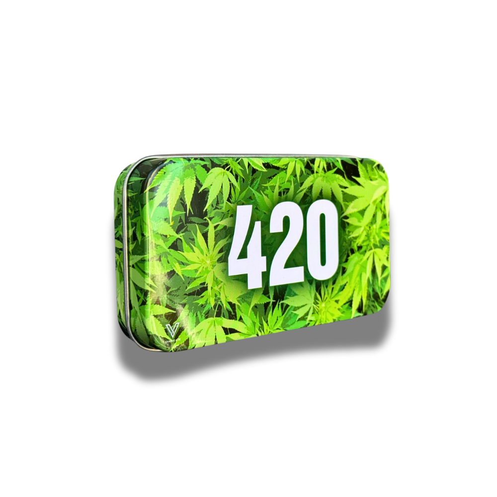 Boîte en métal 420 vert (12x6,5cm)