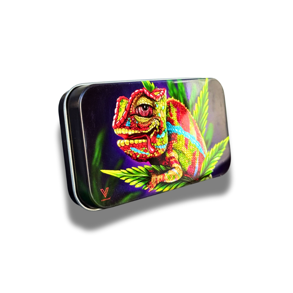 Boîte en métal Chameleon (12x6,5cm)
