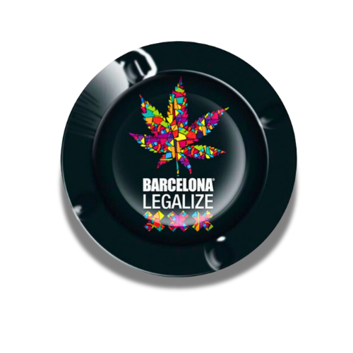 Cendrier en métal - Barcelona Legalize