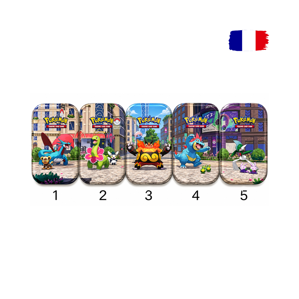 Pokémon - Mini-boîtes Illumis - FR