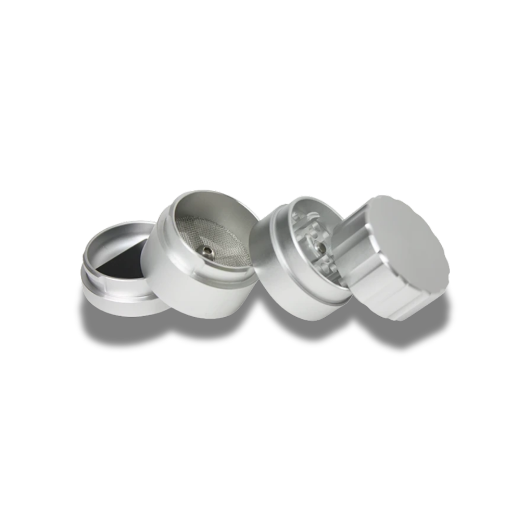 Grinder en aluminium super tranchant - 40 x 55 mm - 4 parties
