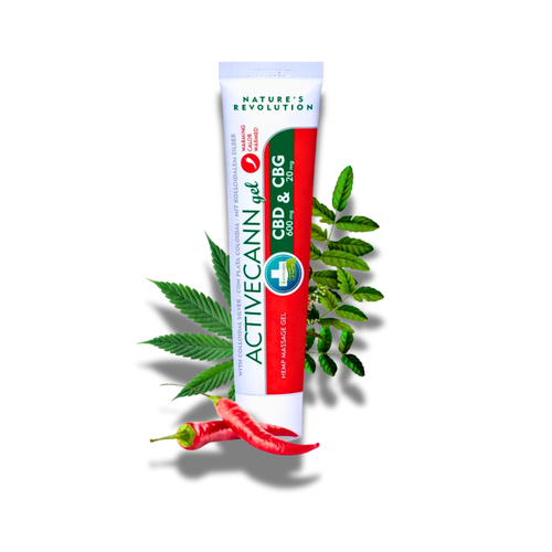 ACTIVECANN Gel warming CBD + CBG - 75ml