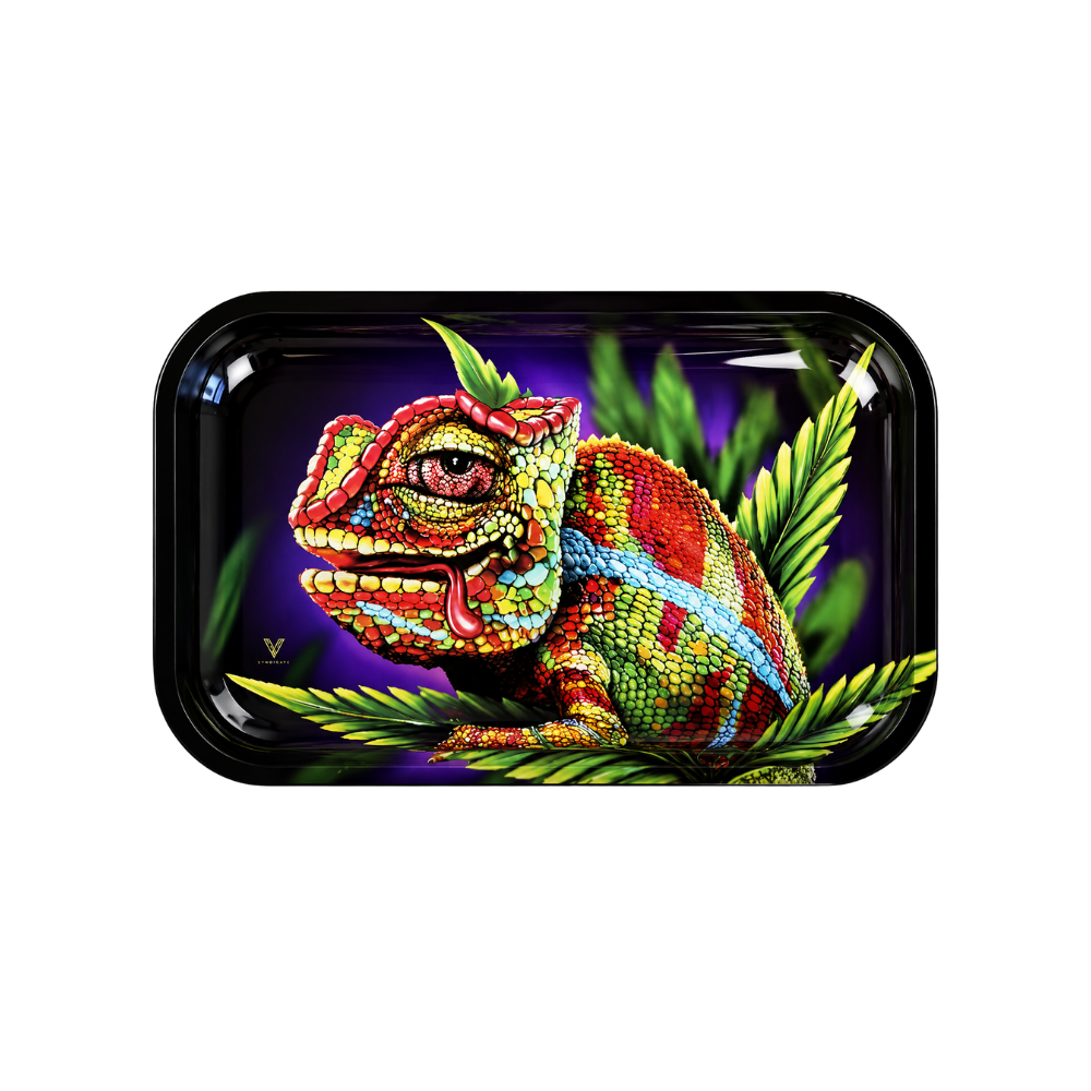 Grand plateau en métal - Chameleon