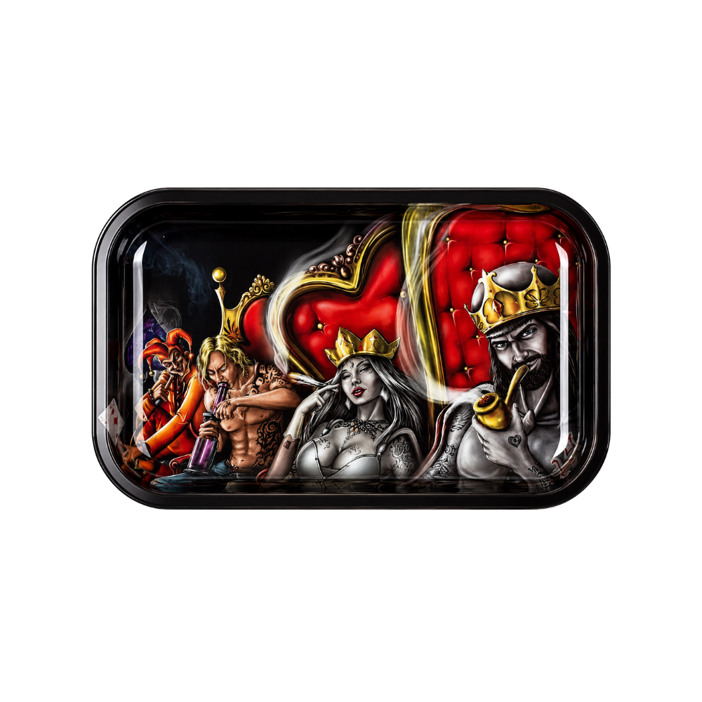Grand plateau en métal - Royal Highness Court