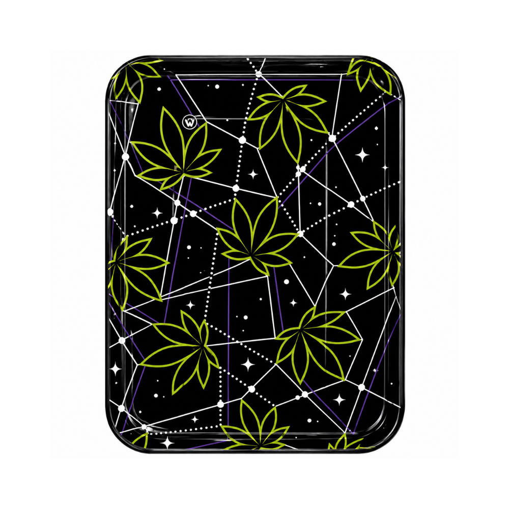 Grand plateau en métal - Space Weed