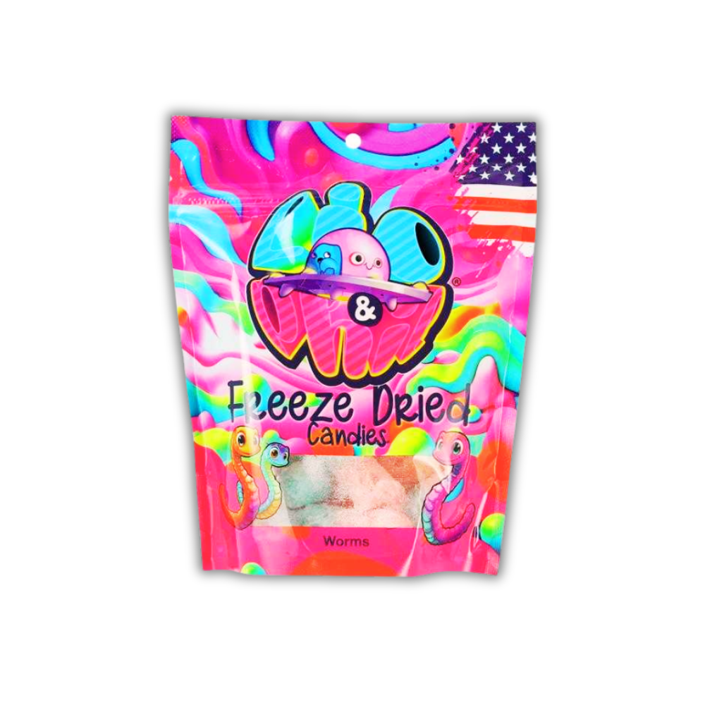 Lio & Phil - Freeze Dried Candies - Worms 50g