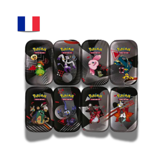 Pokémon - Mini Tin - Ecarlate et Violet 10.5 - Foudre Noire et Flamme Blanche (FR)