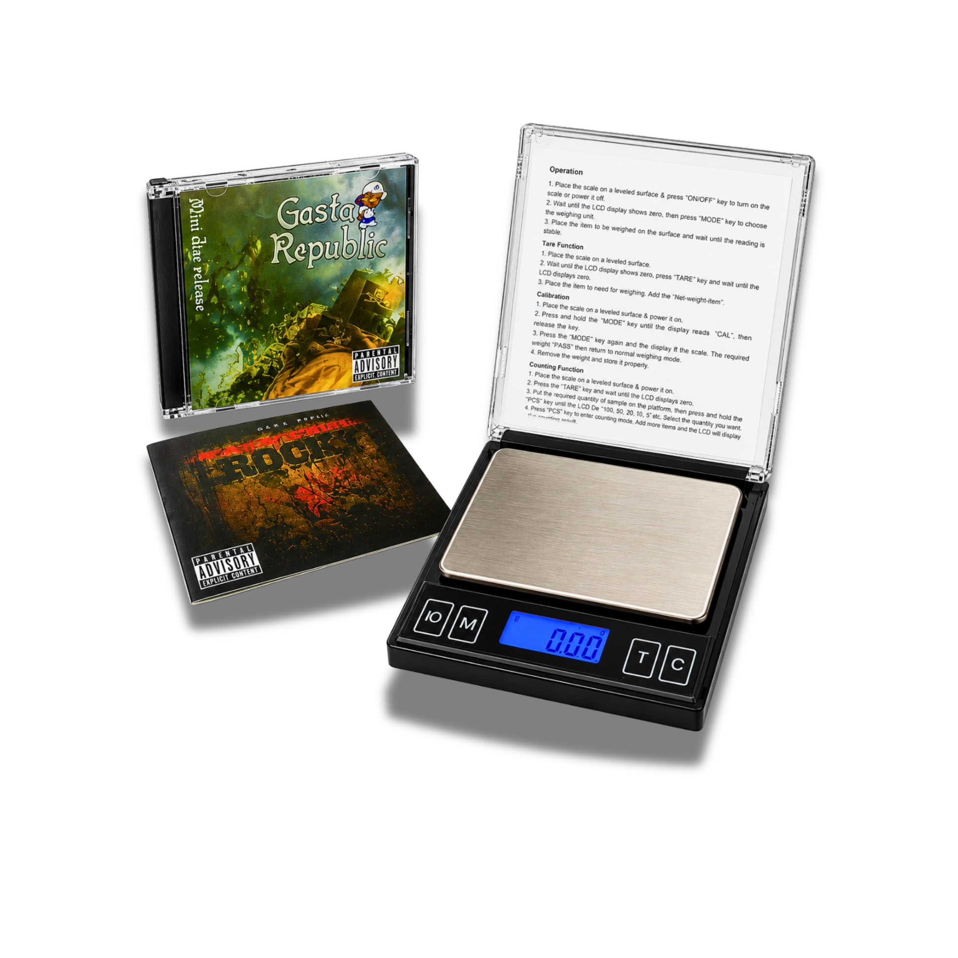 Balance Digitale Mini CD 200g x 0.01g