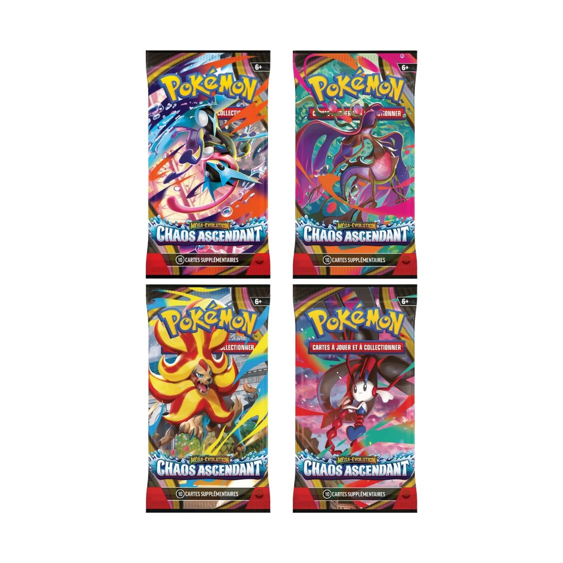 Pokémon - Méga-Évolution - Booster ME04 Chaos Ascendant (FR) Pokémon — Pokémon