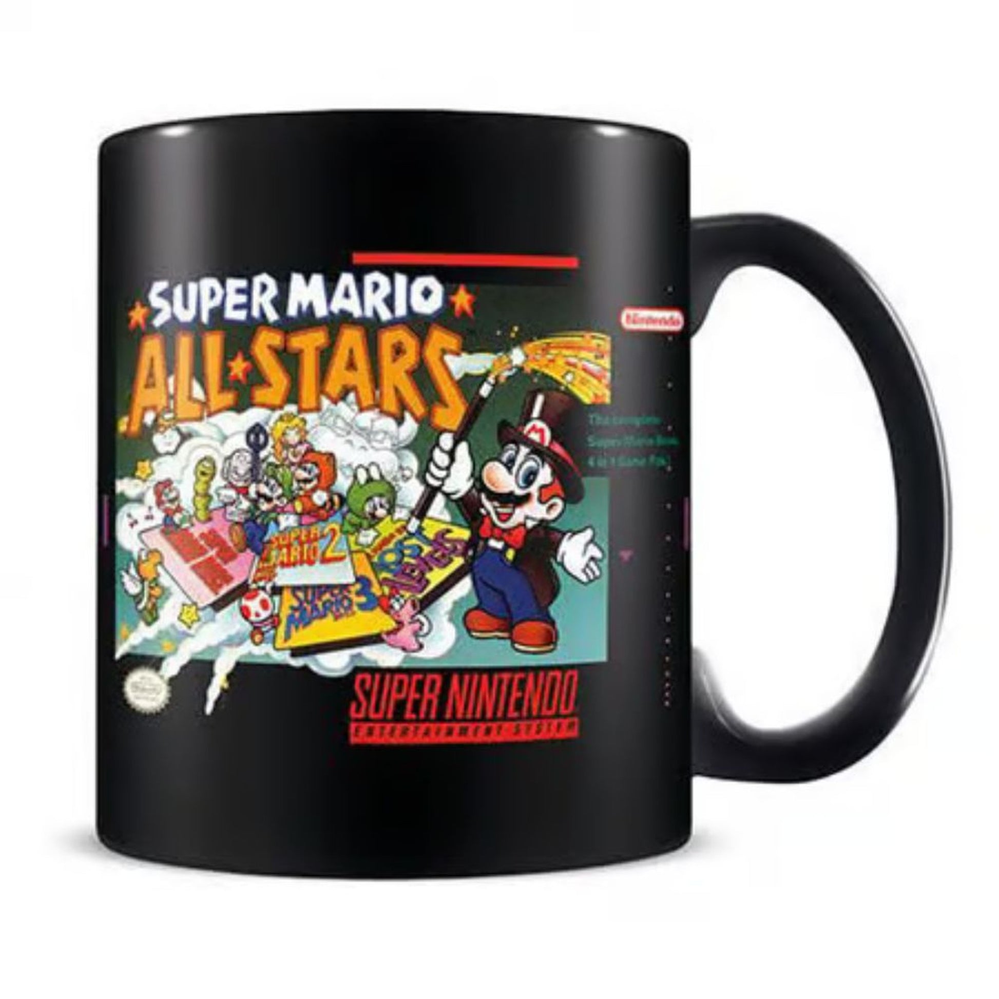 Mug noir Super Mario All Stars - Pyramid International