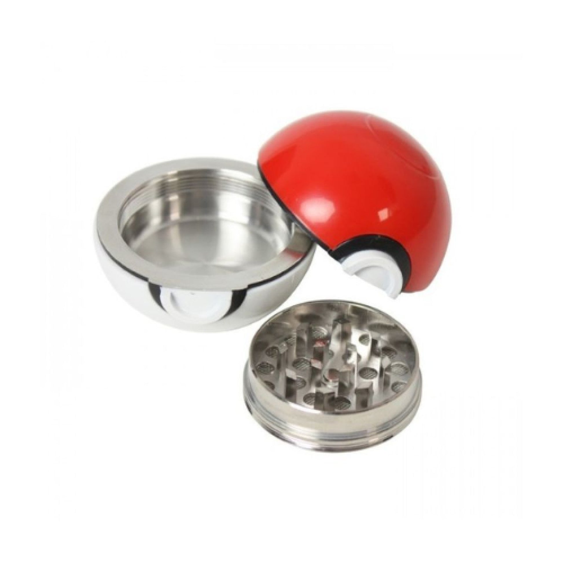 Grinder PKB 3 parties noir avec compartiments - Accessoire premium livraison Belgique