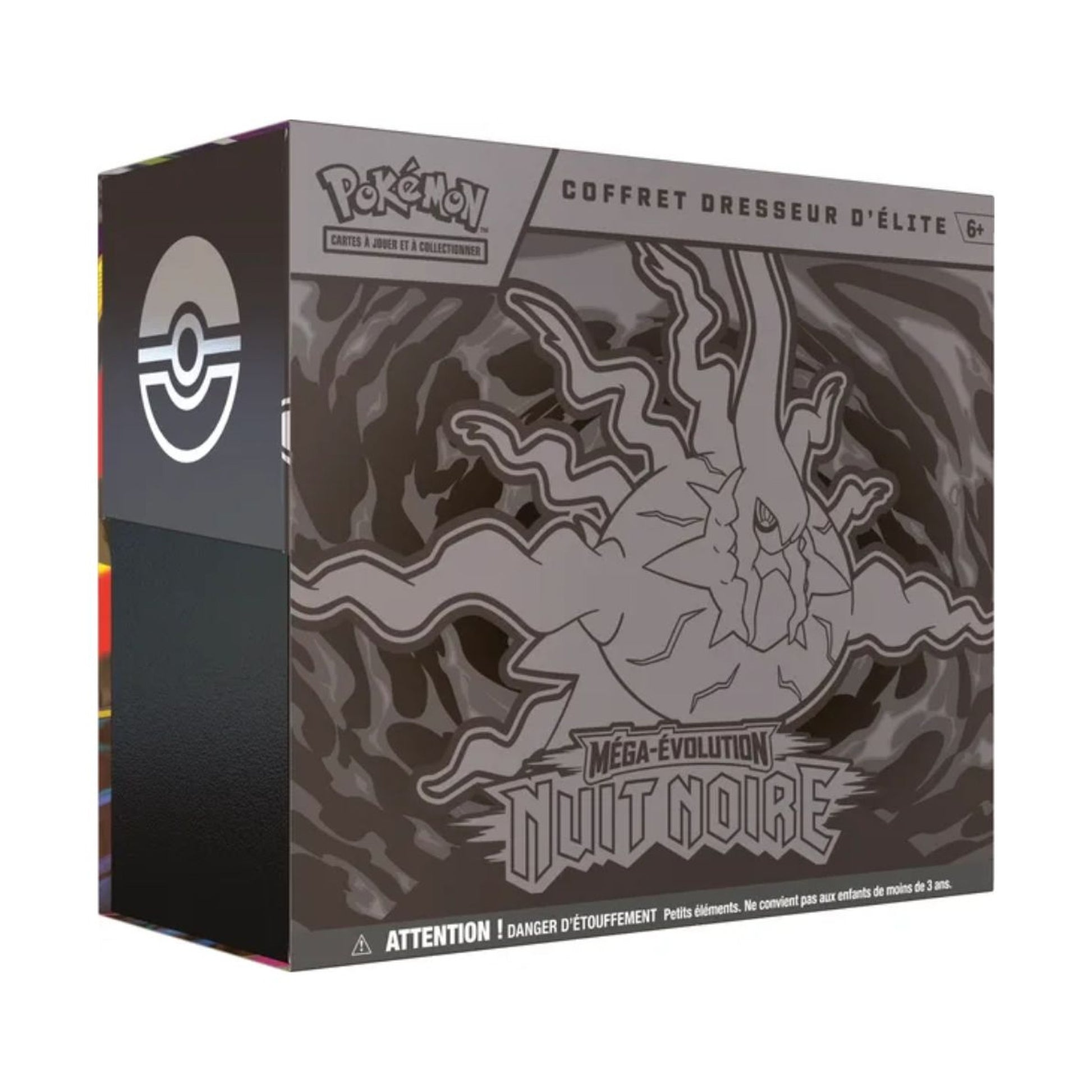 Pokémon Coffret Dresseur d'Élite Méga-Évolution ME05 Nuit Noire avec cartes holographiques
