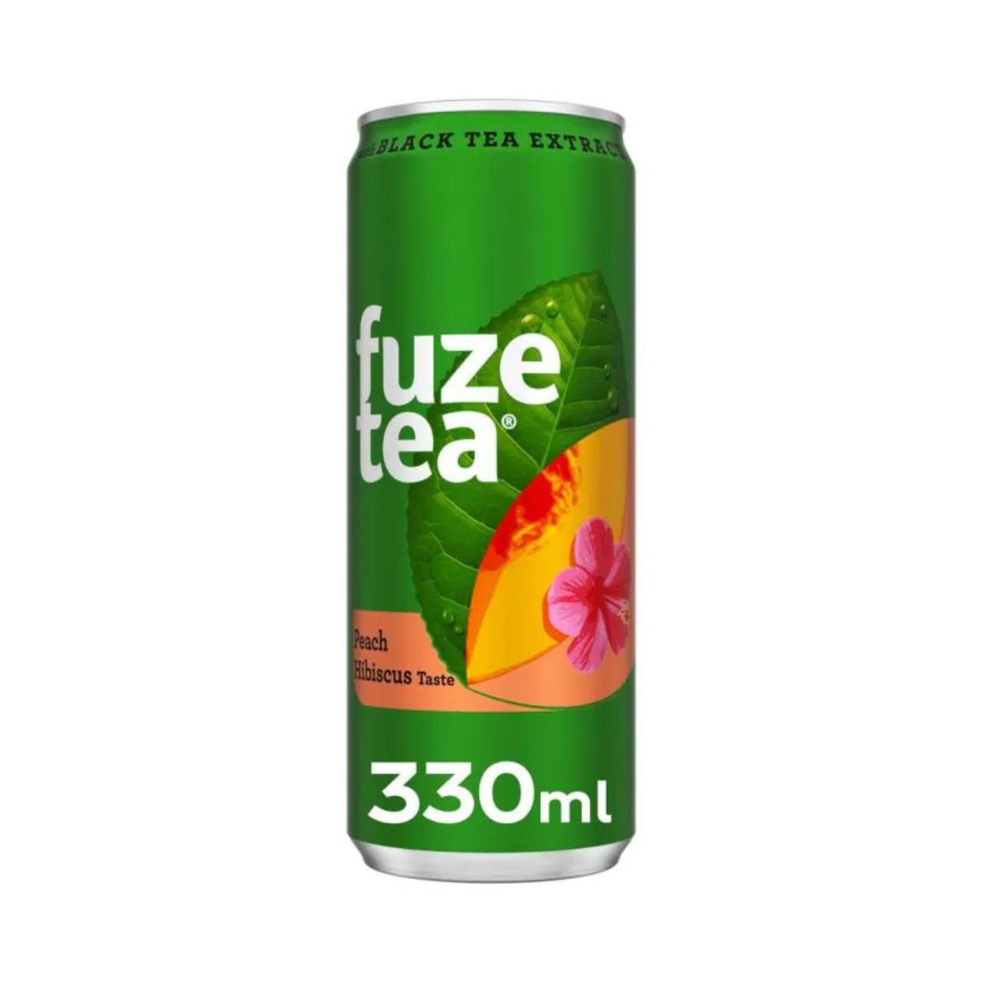 Fuze Tea - Black Tea Peach Hibiscus 33 cl Coca-Cola — Boissons
