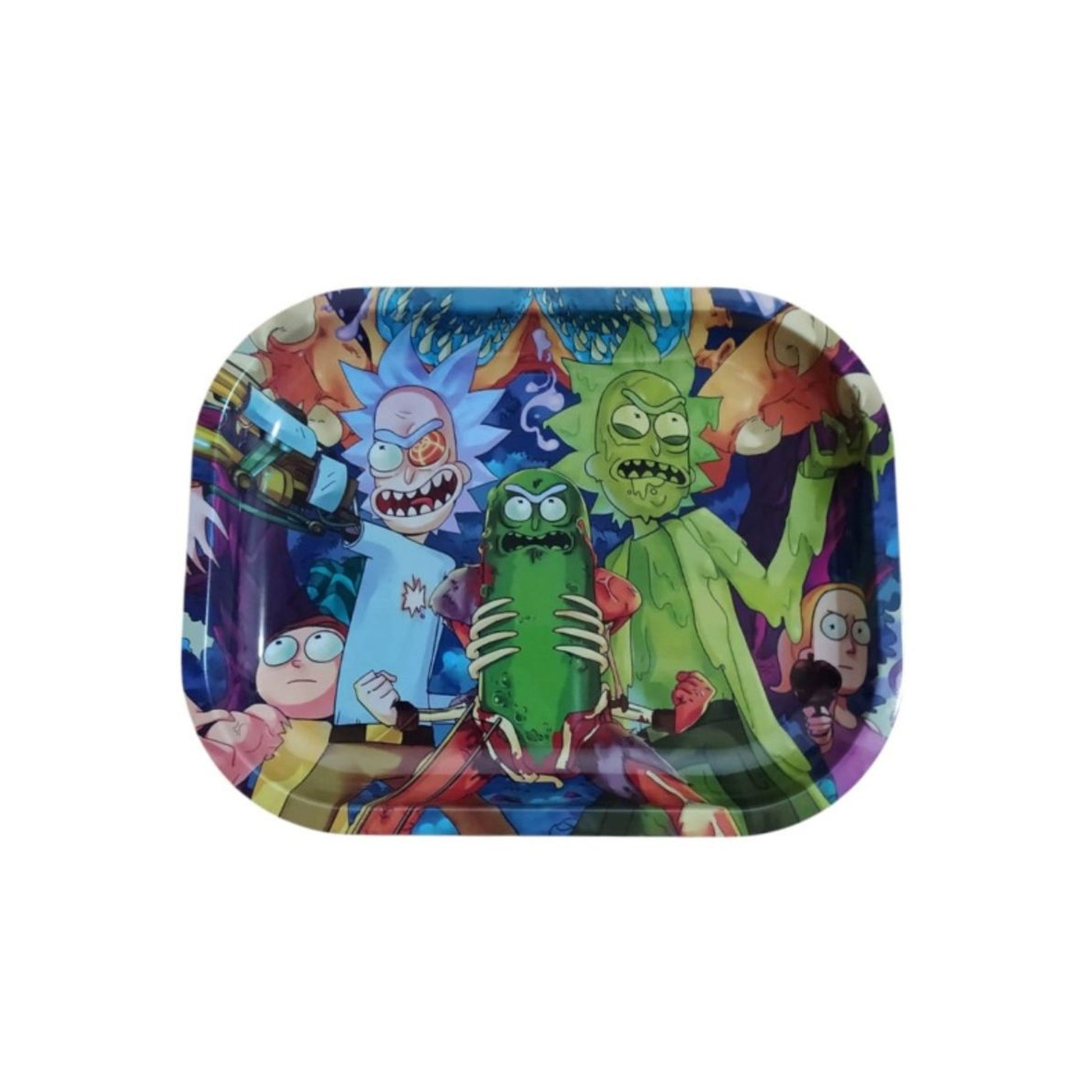 Petit plateau en métal - Ricky Alien (18x14) Divers — Petit en métal