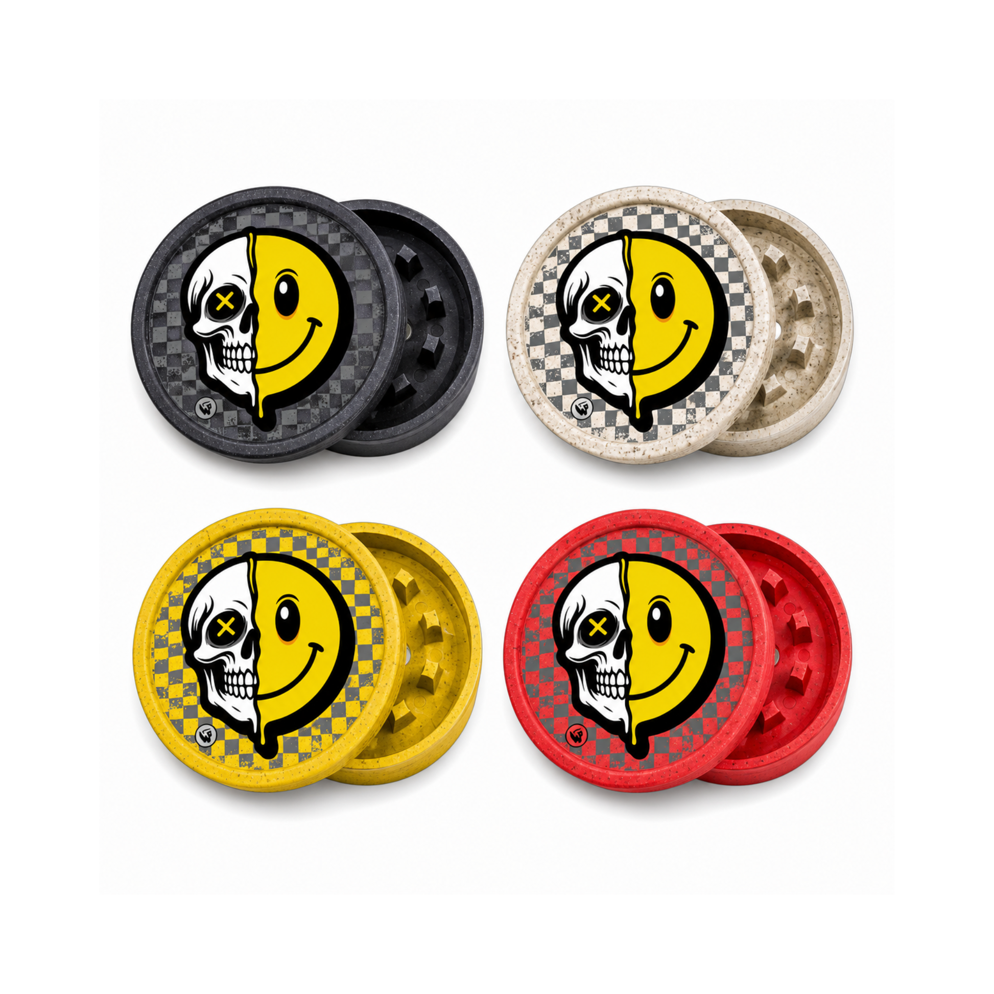 Grinder en chanvre - FFX Smiley - 55 mm
