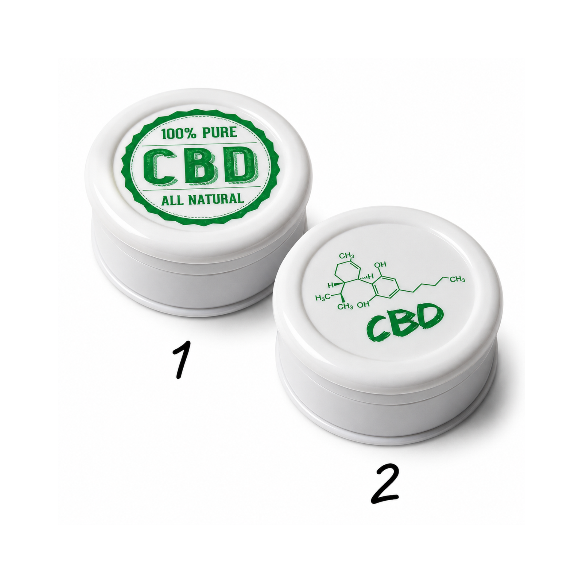 Grinder en plastique - CBD