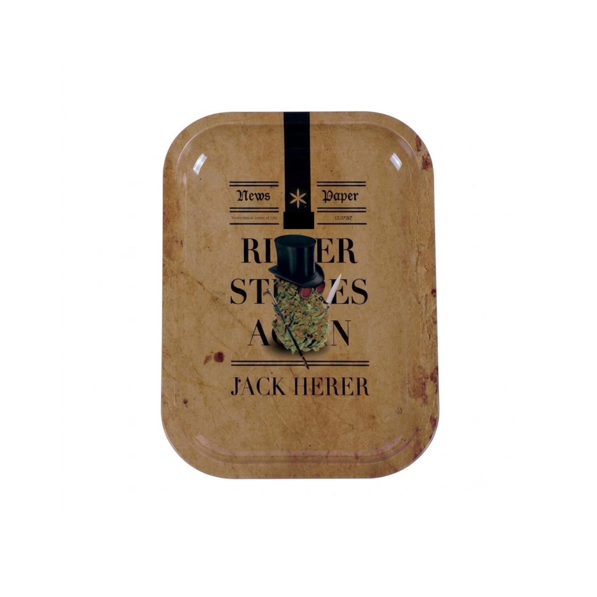 Grand plateau en métal - Jack Herrer