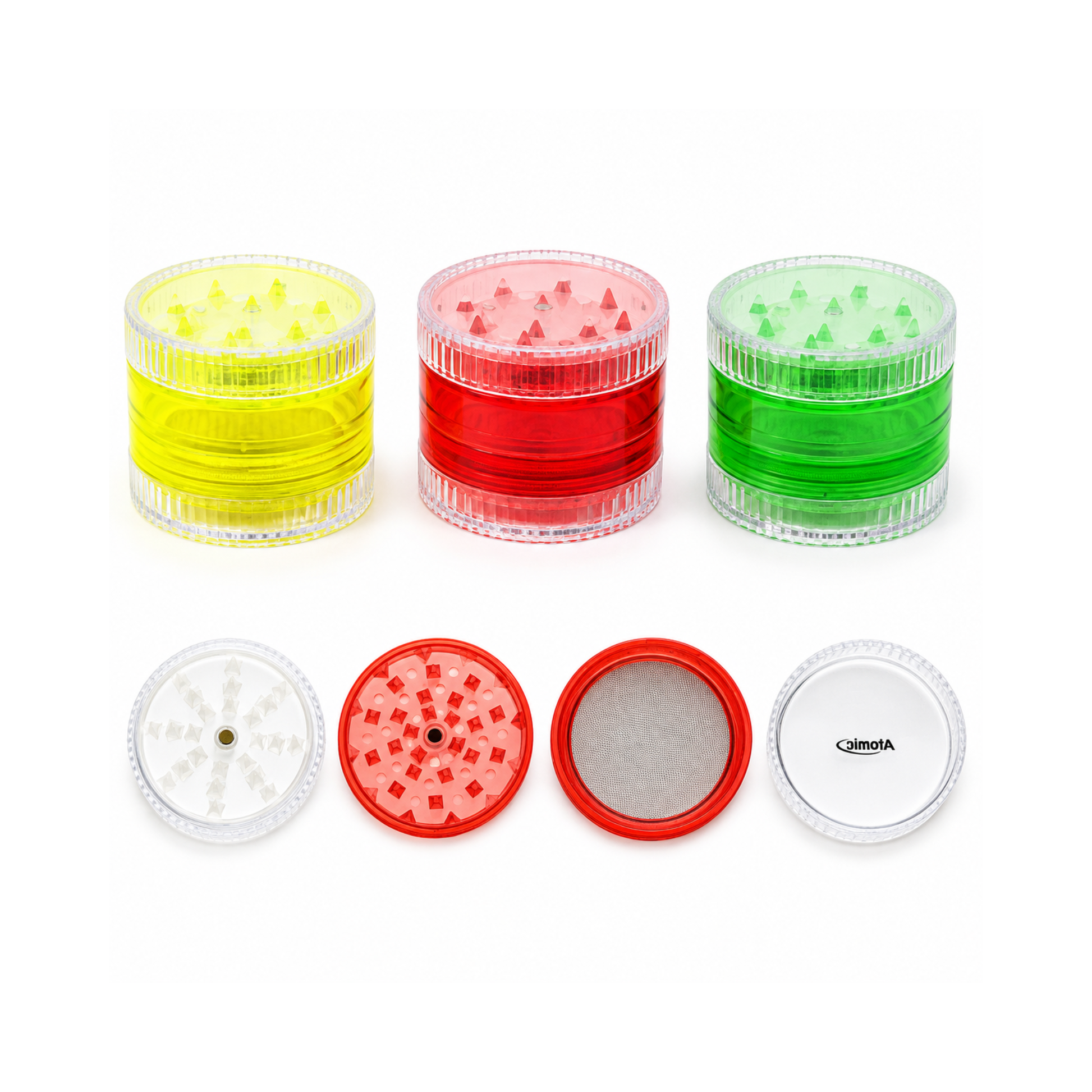 Grinder Coney phosphorescent - 60 mm - 4 parties
