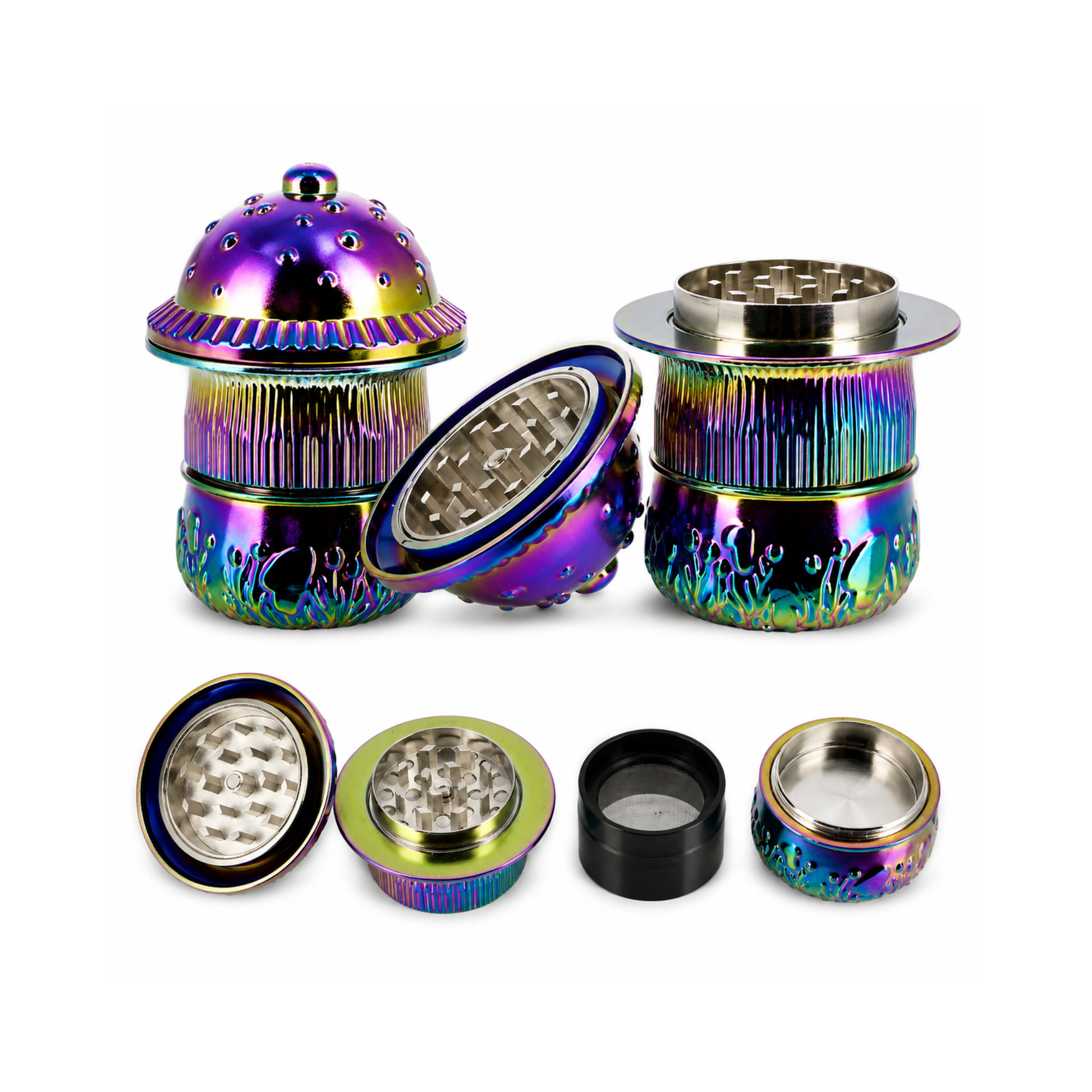 Grinder 3D Mushroom - 3 parties