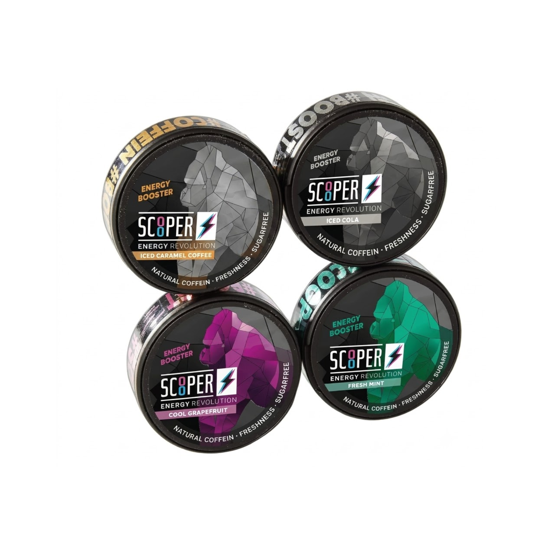 Scooper Energy - Pochettes Caféine 80mg