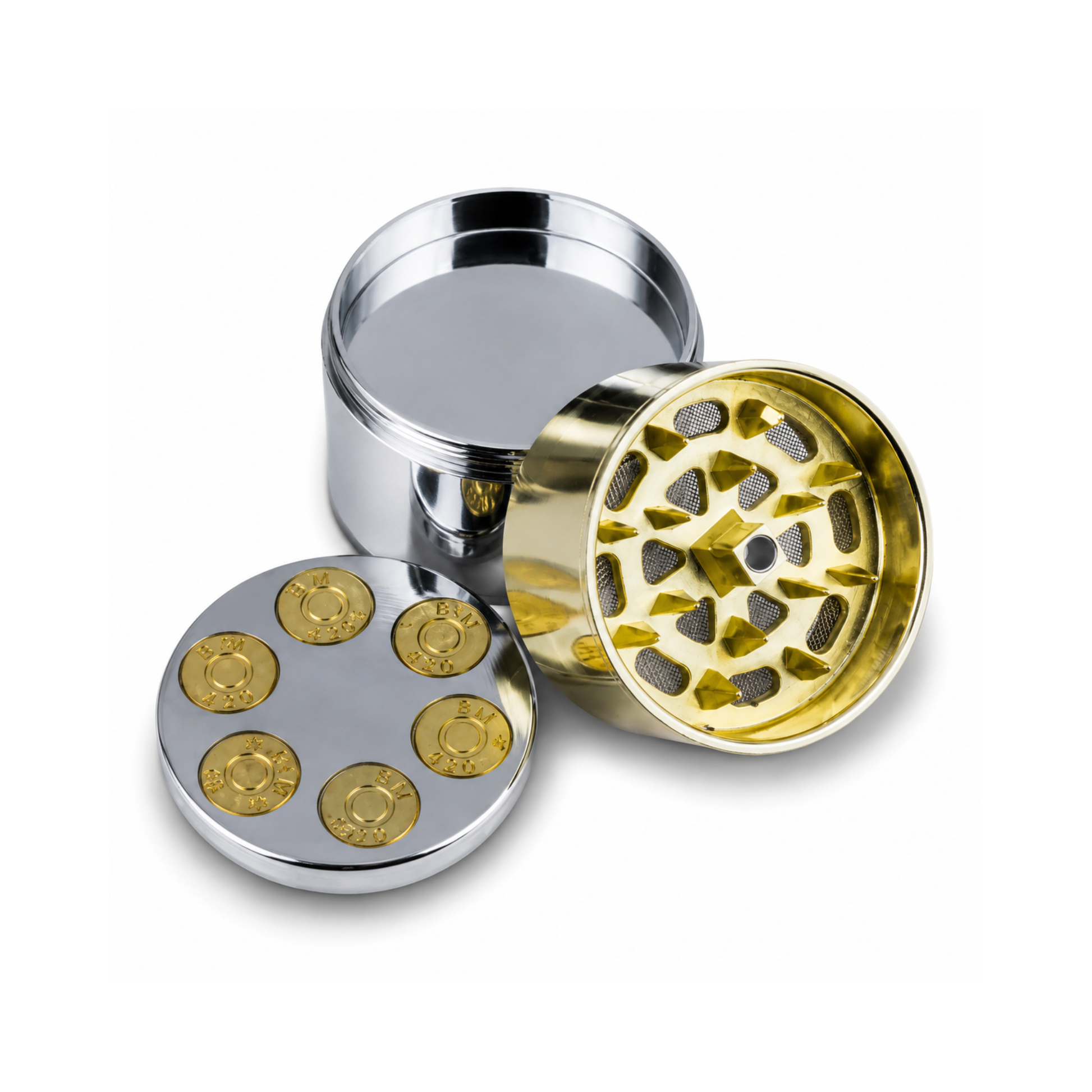 Grinder Barillet - 40 mm - 3 parties