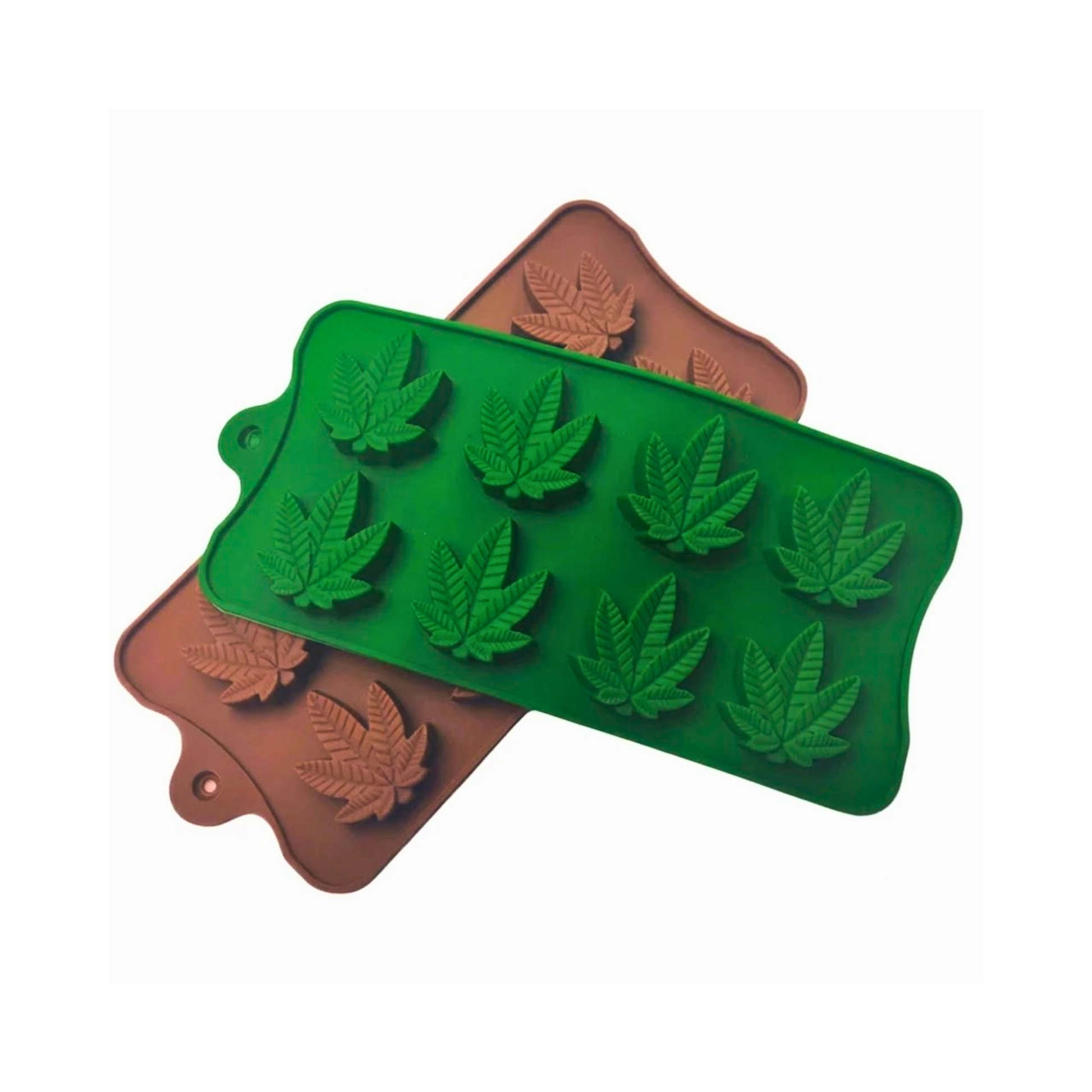 Moule en silicone - Feuilles de cannabis