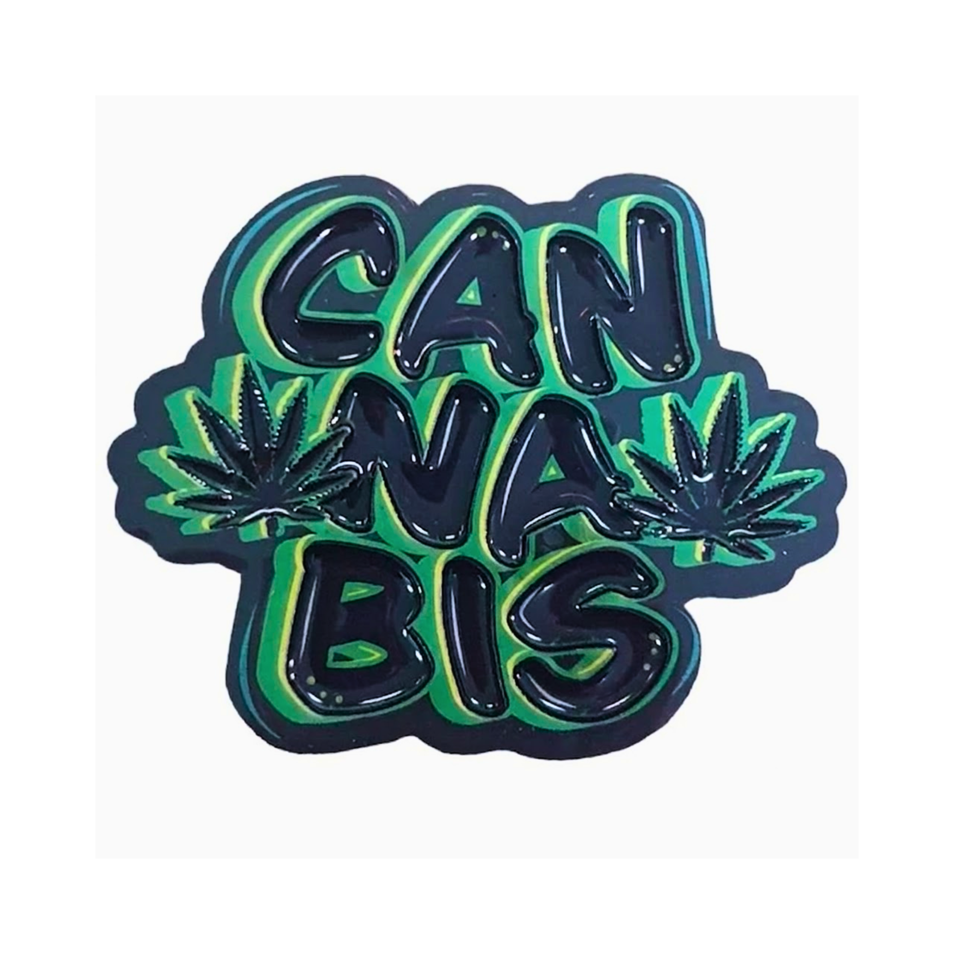 Aimant décoratif Cannabis Magic Leaf - 2,50€