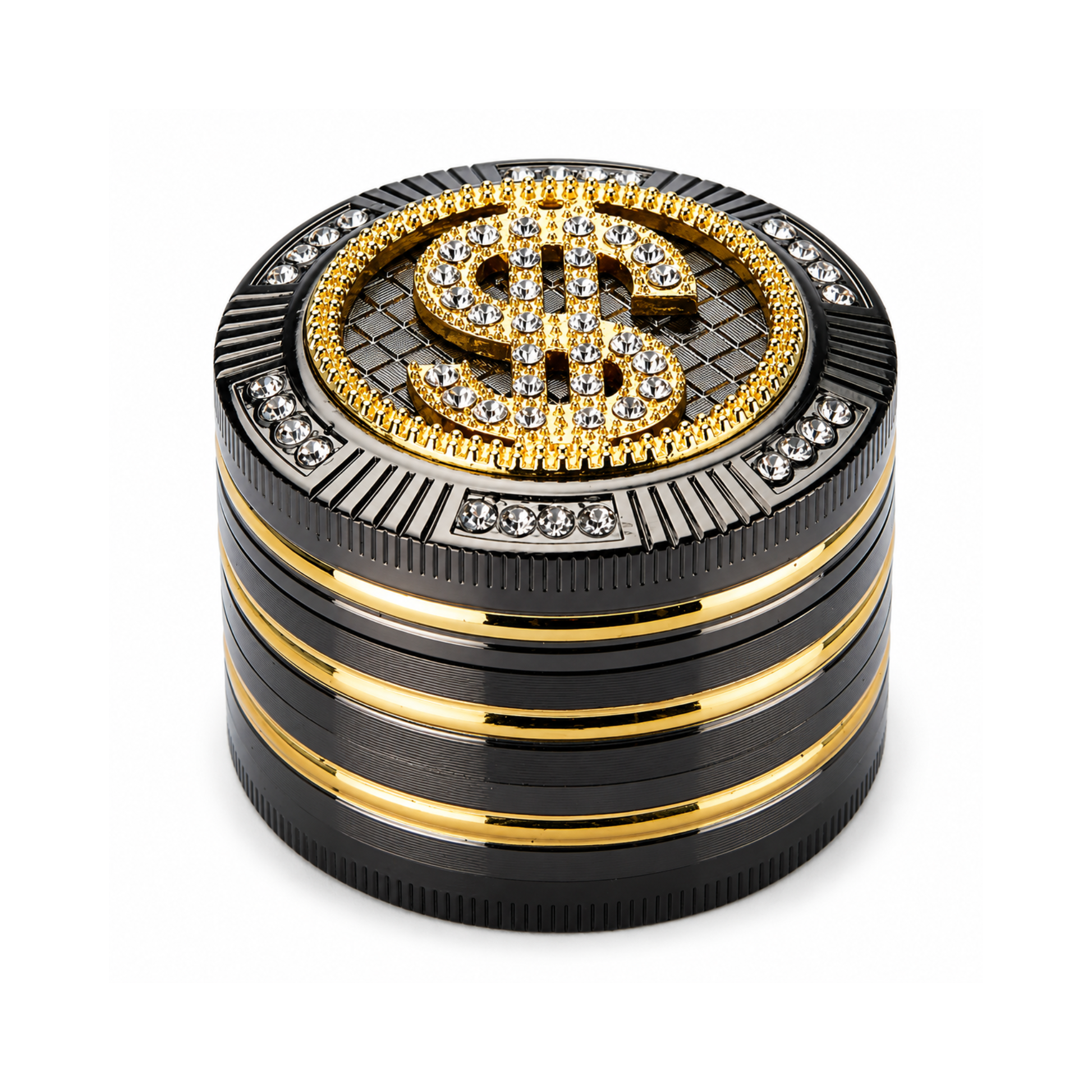 Grinder Bling Bling Dollar - 50 mm - 4 parties