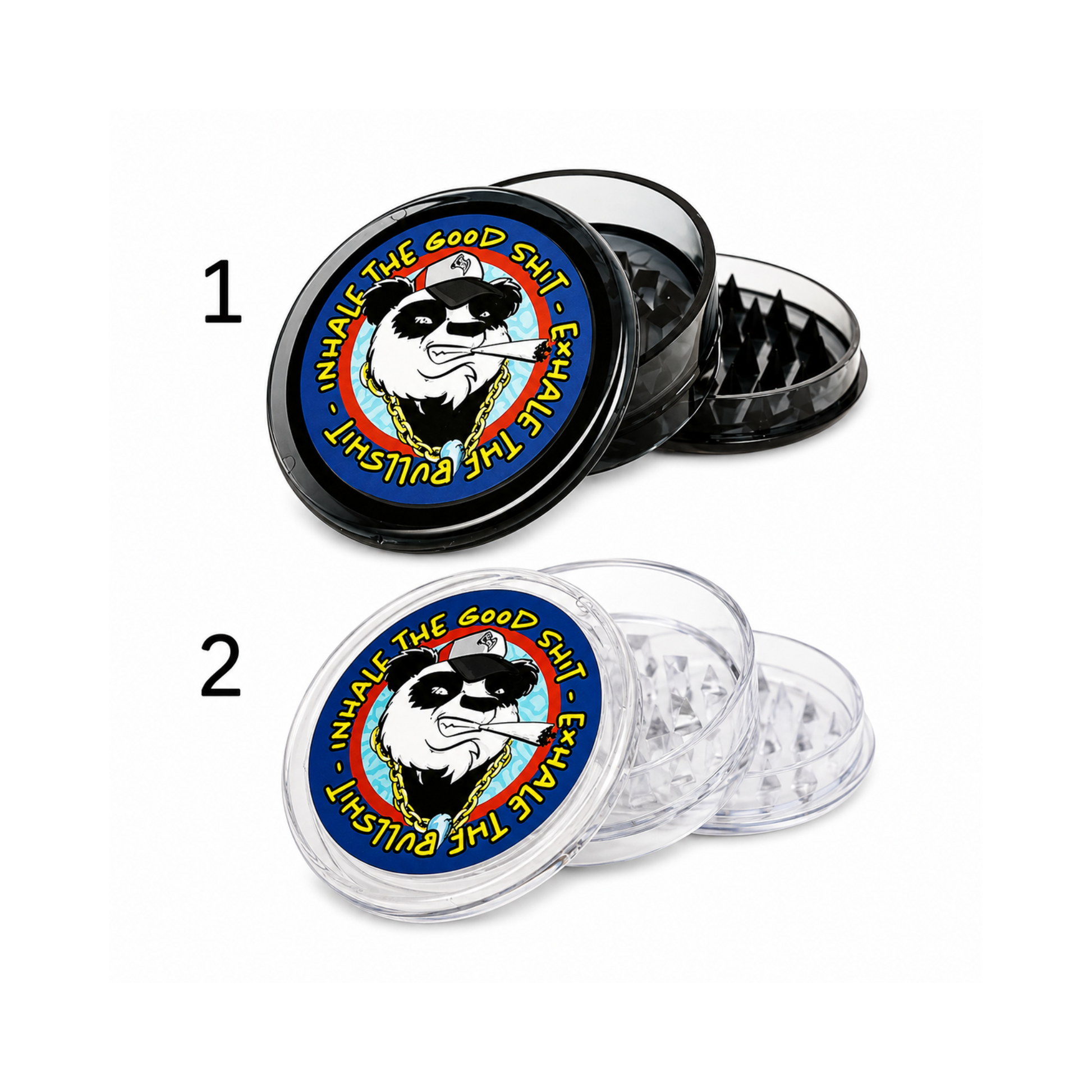 Grinder en plastique - Gangsta Panda