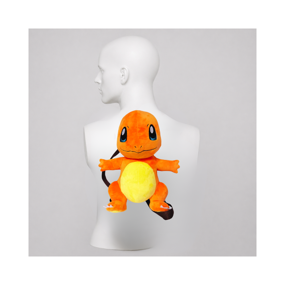 Pokémon - Sac à Dos Peluche Salamèche 35cm