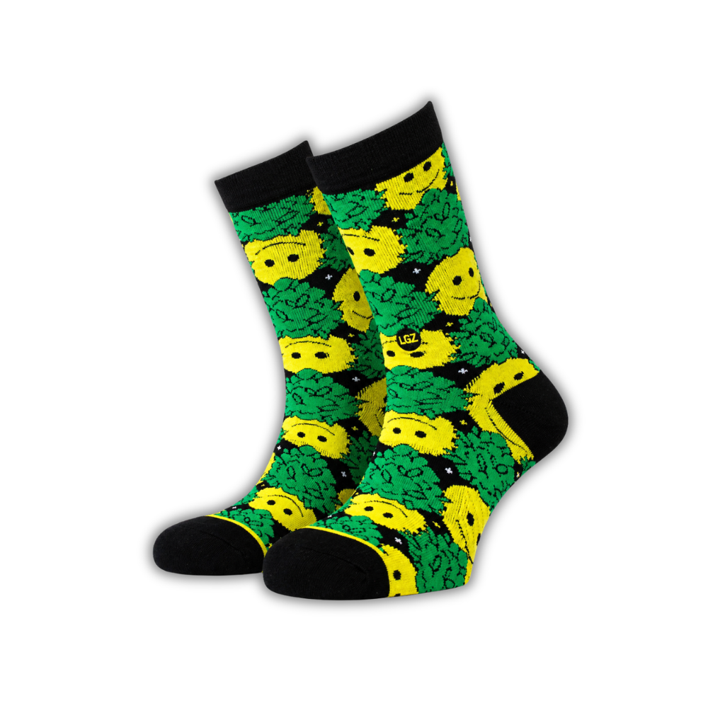 Chaussettes LGZ Crew – Happy Buds – M