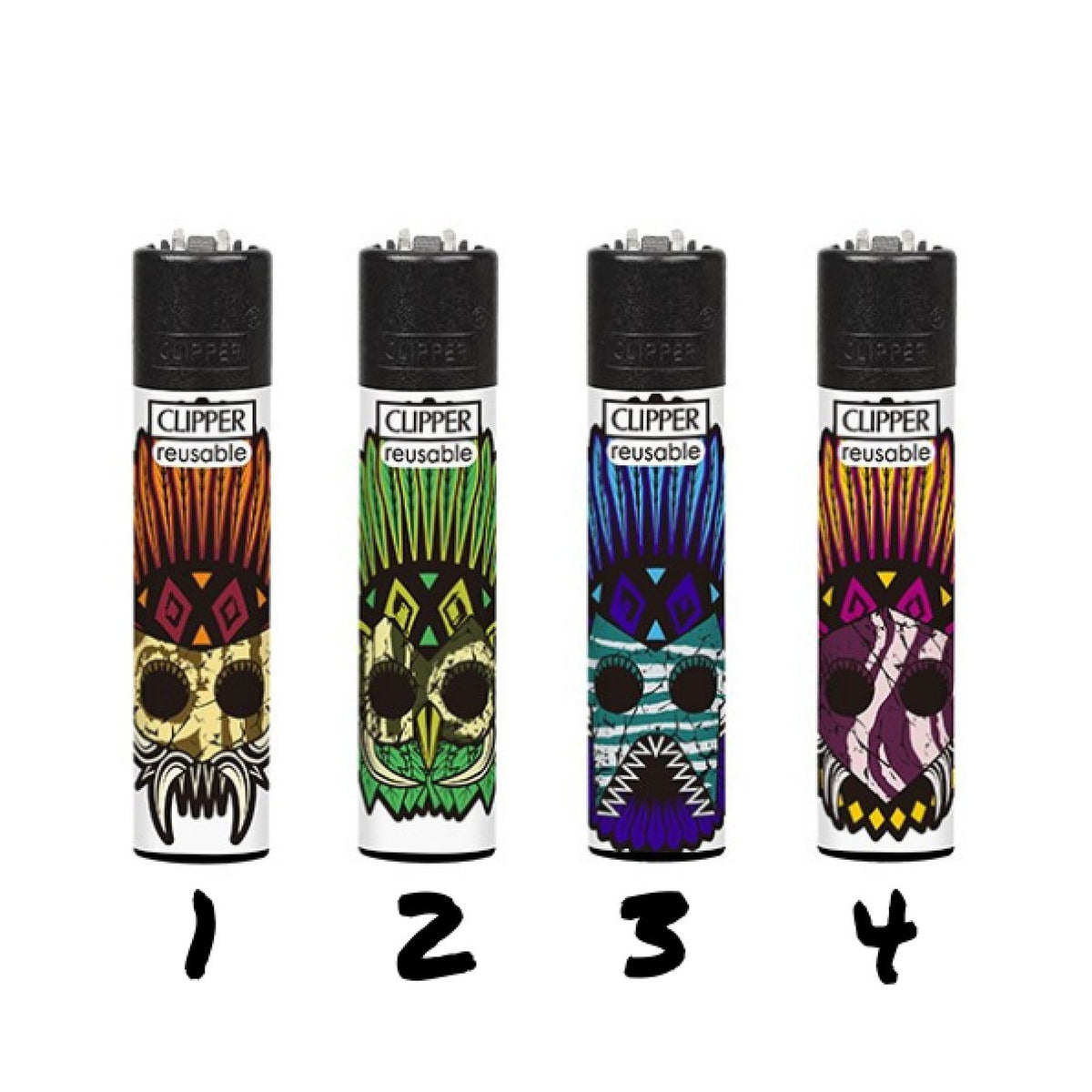Clipper Native Totem 2 - Briquet classique design Native Totem