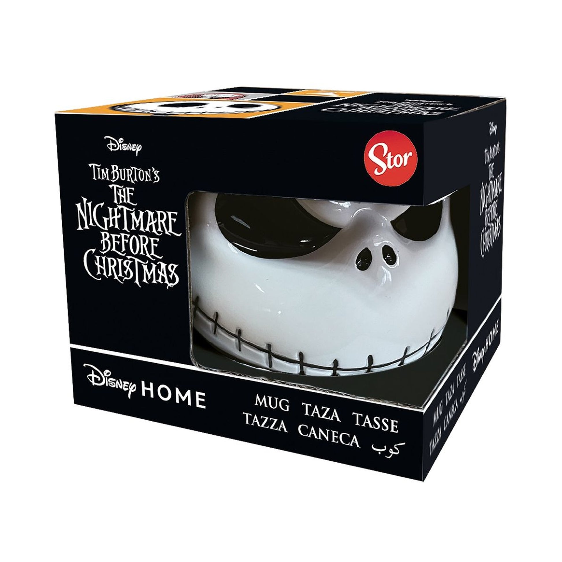 Tasse 3D en céramique Jack Skellington 475ml de la collection L'Étrange Noël de monsieur Jack par Stor
