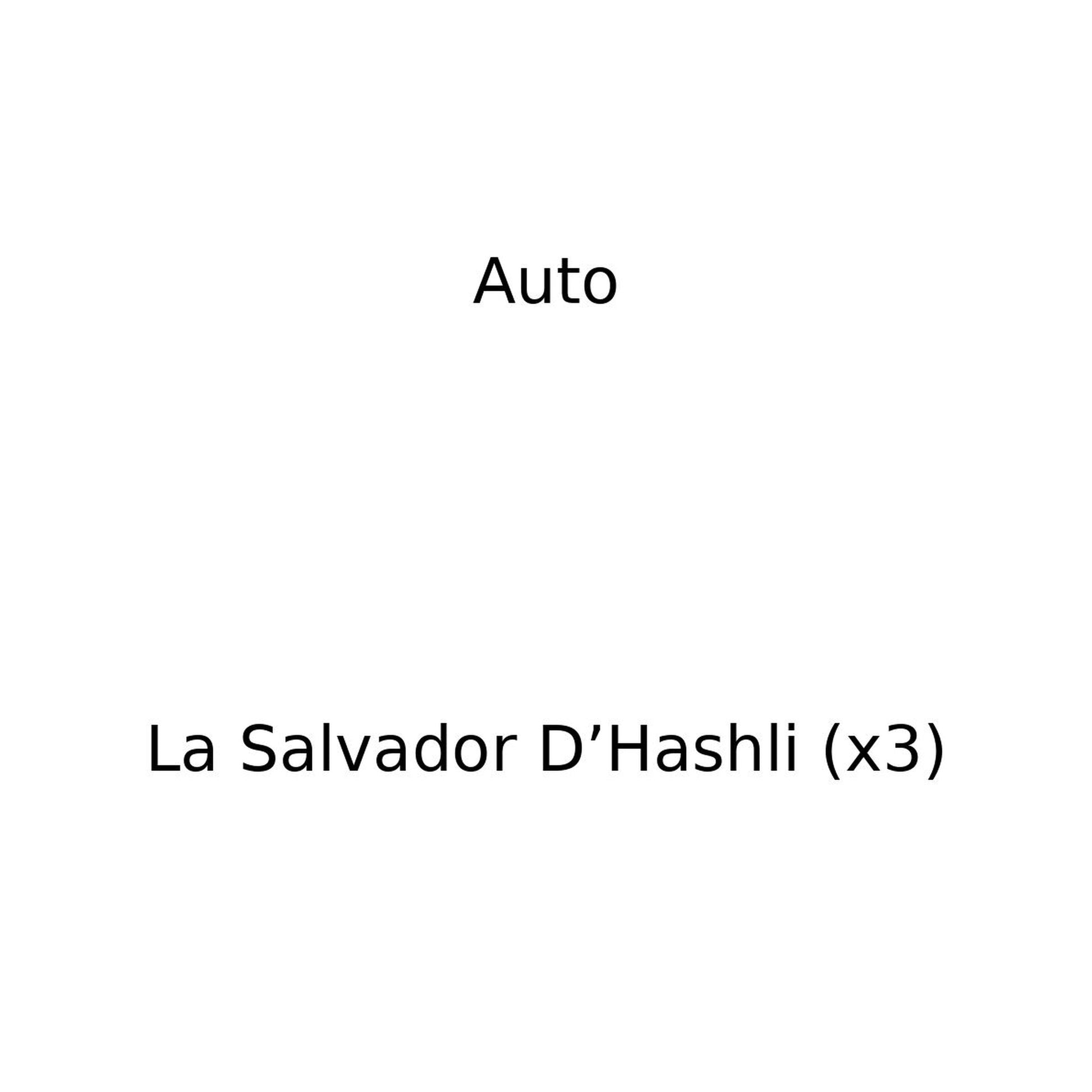 La Salvador D’Hashli (x3) Moust'hash Seeds — Automatiques