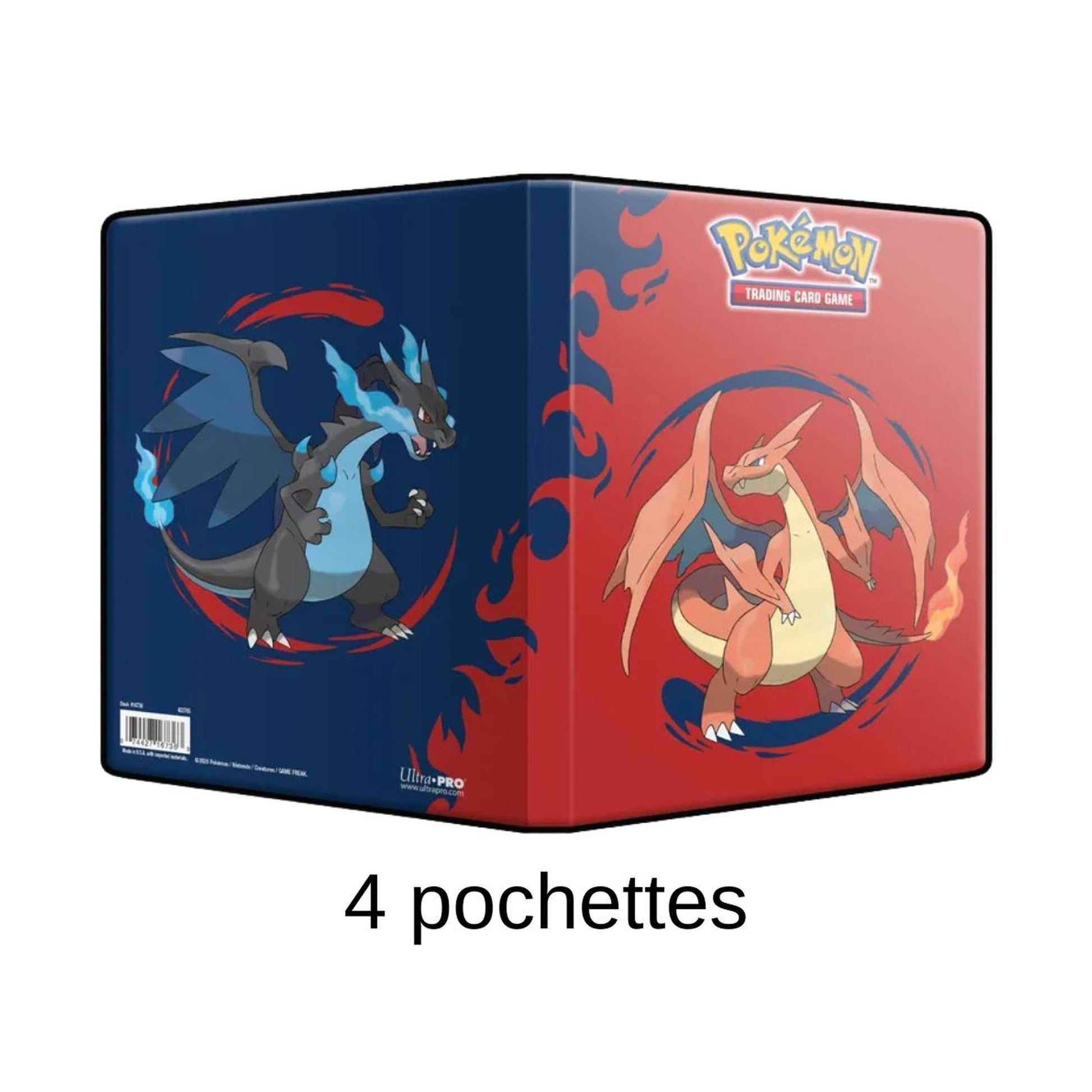 Ultra Pro - Pokémon - Portfolio 4 pochettes - Méga-Dracaufeu X & Y Ultra Pro — Accessoires