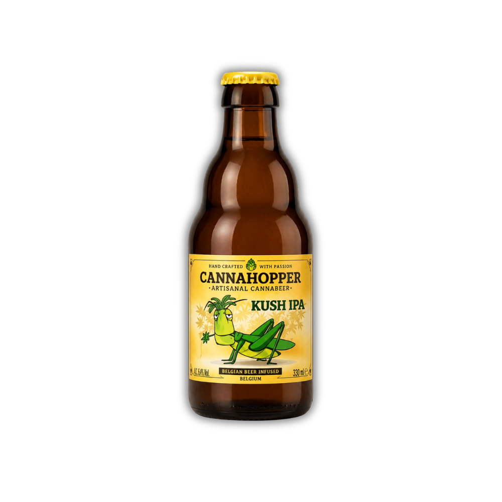 Cannahopper Kush IPA 33cl - Boisson CBD Belgique