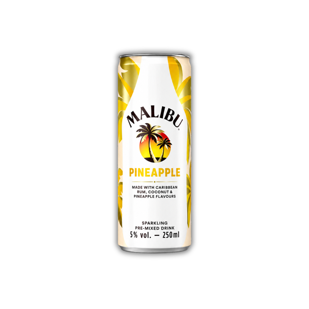 Malibu Pineapple 25cl - Rhum Tropical à Petit Prix