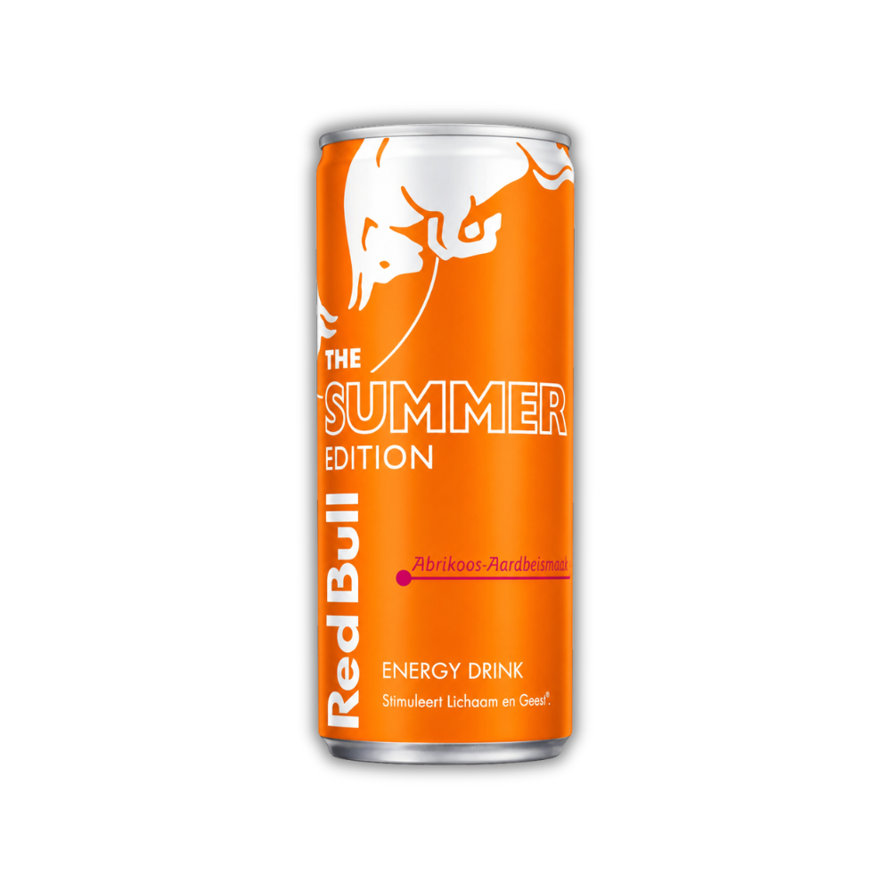 Red Bull Abricot Fraise 25cl - Boisson Énergisante