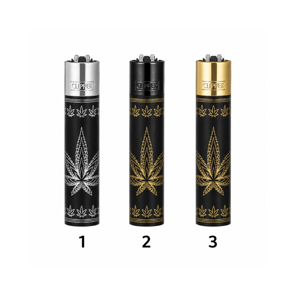 Metal Clipper - Leaves Silouhette